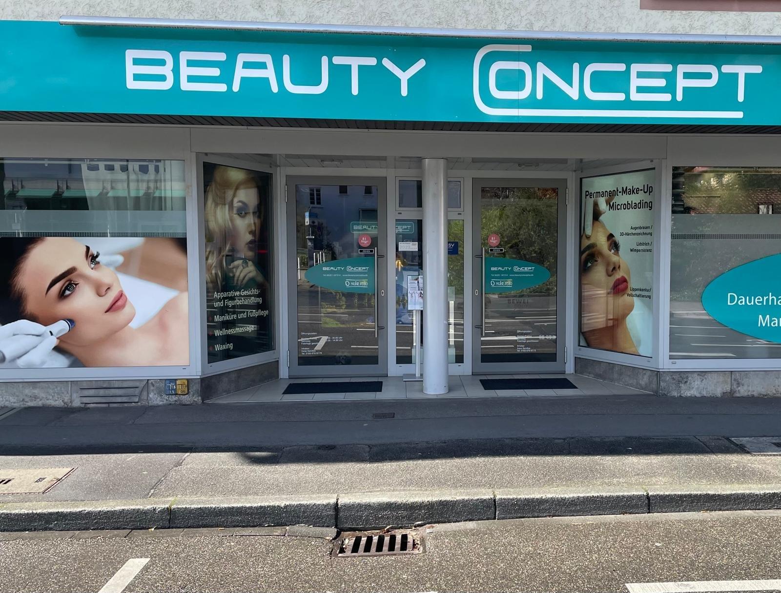 Außenansicht von Beauty Concept in Weinheim